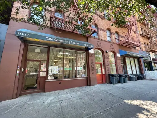 Brick building exterior of Care Counseling Center, an intensive outpatient program in Bronx.